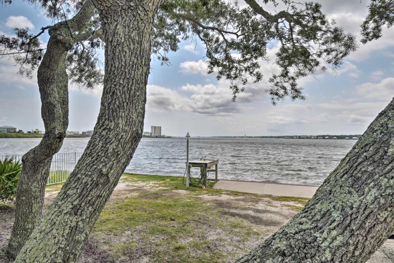 Waterfront Gulf Shores Condo With Patio, Pier And Pool Exterior foto